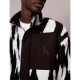 Calvin Klein Ανδρικό μπουφάν Sherpa Printed Relaxed Mock Neck Jacket
